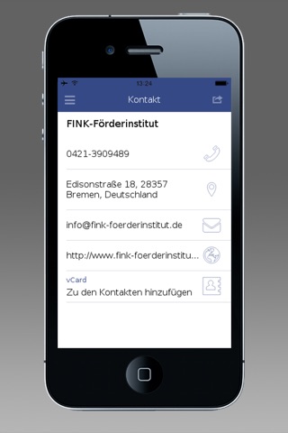 FINK-Förderinstitut screenshot 4
