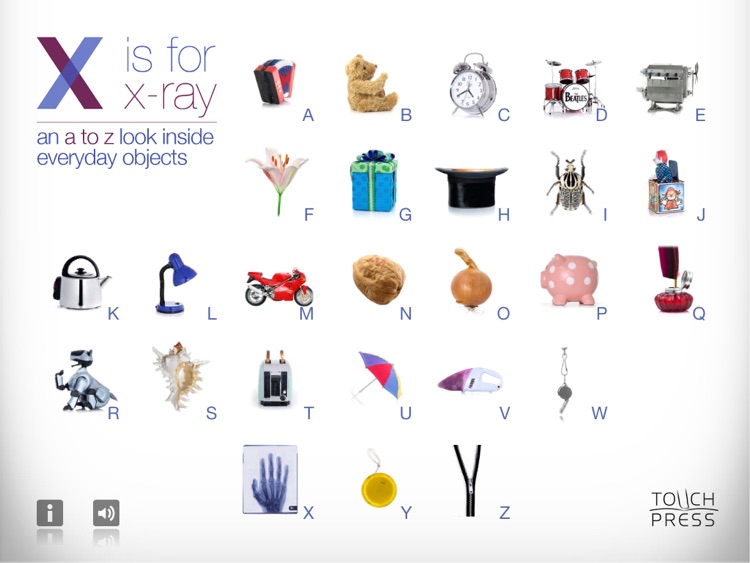 X is for X-Ray (iPad)