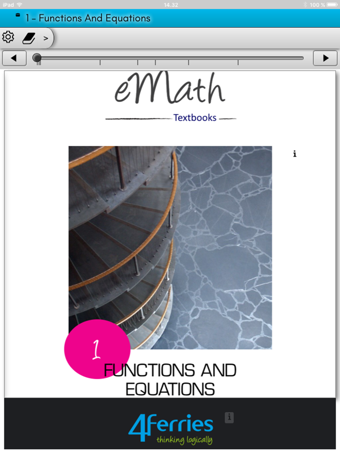 eMath 1 - Functions and equations