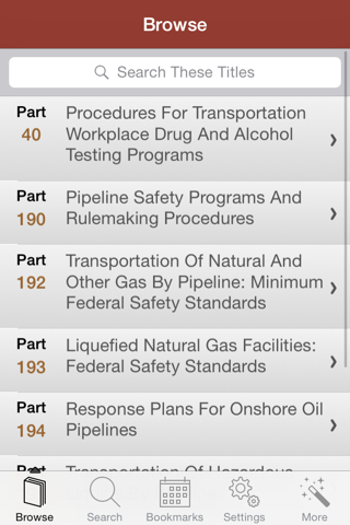 Oil & Gas Pipeline Regulations screenshot 3