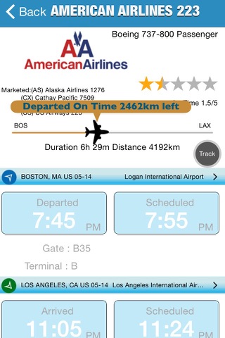 iFlight Free-- Real-time Flight Tracker screenshot 2