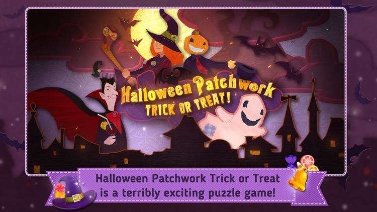 Halloween Patchwork. Trick or Treat!