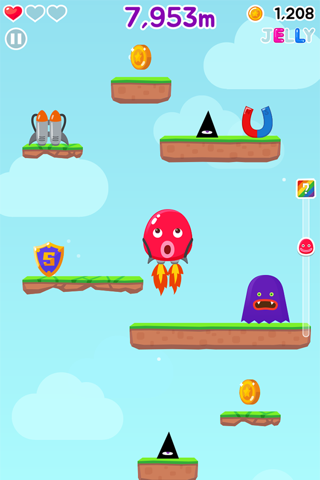 Jellyking : God of Jump screenshot 2