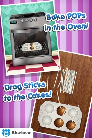 Cake Pop Maker - Cooking Games screenshot 2