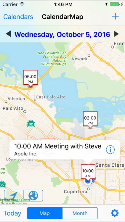 CalendarMap
