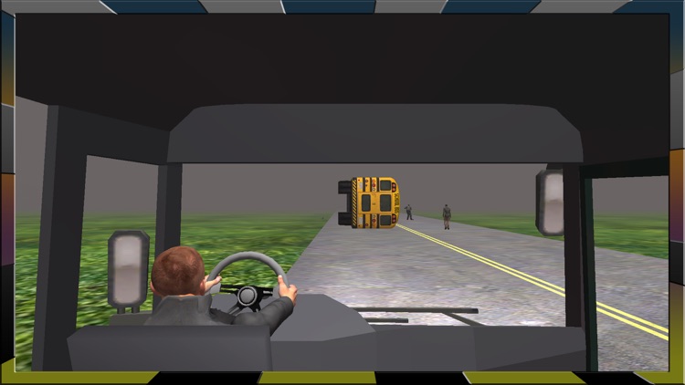 Full Throttle Truck driving on zombie highway