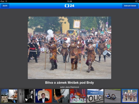 ČT 24 pro iPad screenshot 4