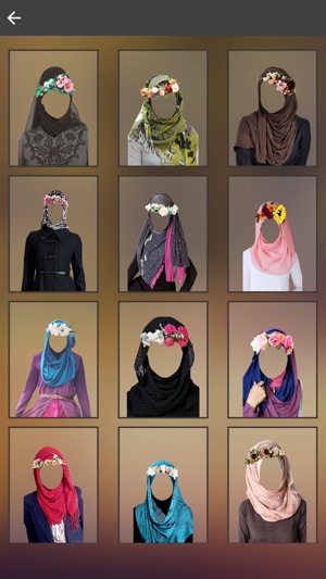 Hijab Flower Crown Photo Montage(圖3)-速報App