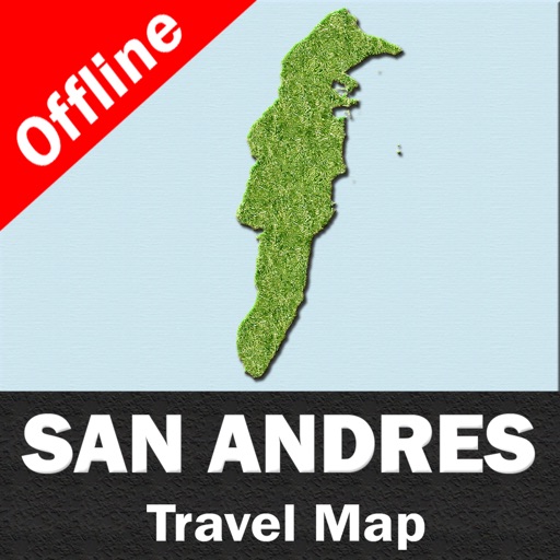 SAN ANDRES ISLAND – GPS Travel Map Offline Navigator