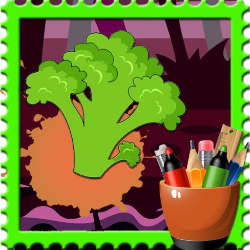 Paint Games Vegetable Version iOS App