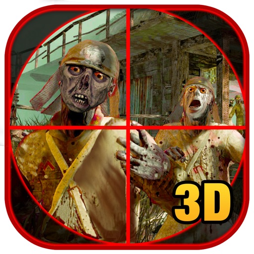 3D Zombie Sniper Shooting - A first person shooter zombie survival game Icon