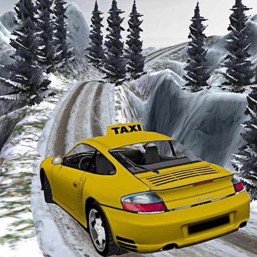 3D Mountain Taxi Driver: Winter Hill Station Free icon