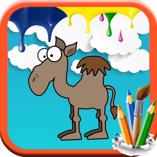 Amimal Coloring Preschool iOS App