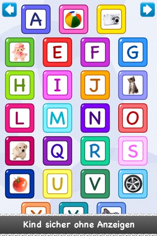 My Very Own English Alphabet ABCs screenshot 2