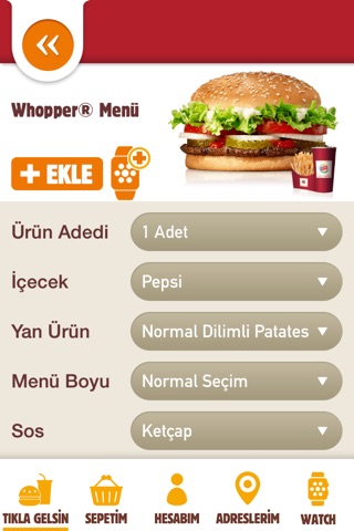 Burger King Türkiye screenshot 2