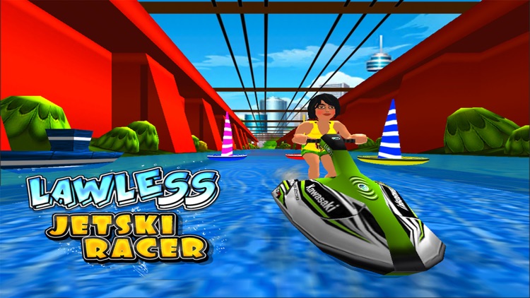 Lawless Jetski Racer -Free ( 3d Stunt Race Games for Boys and Girls )