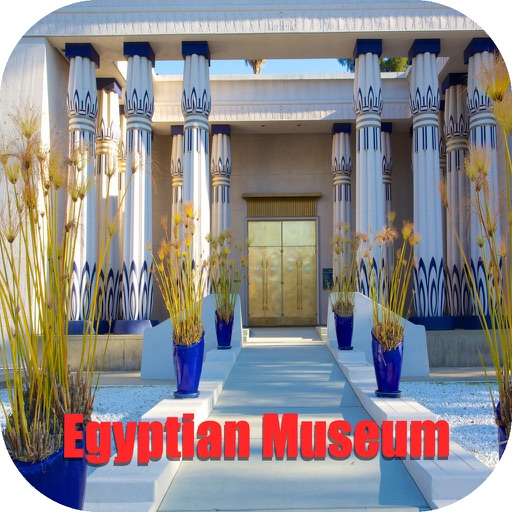 Egyptian Museum Cairo Egypt Tourist Travel Guide Icon