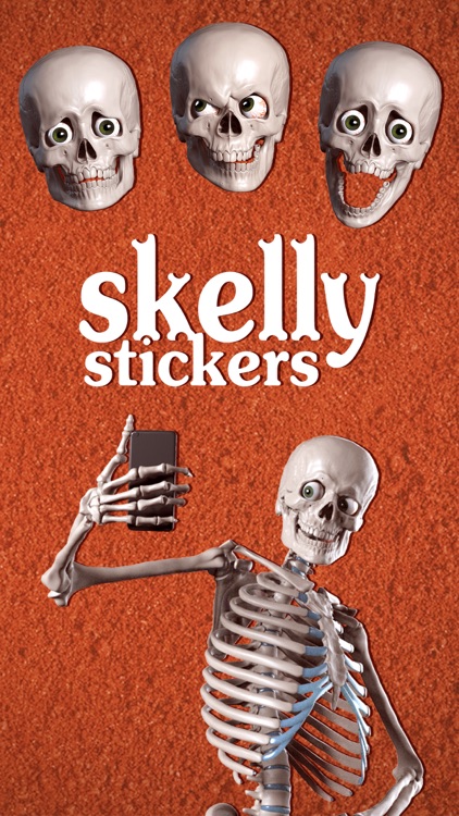 Skelly Stickers: Skulls and Skeletons