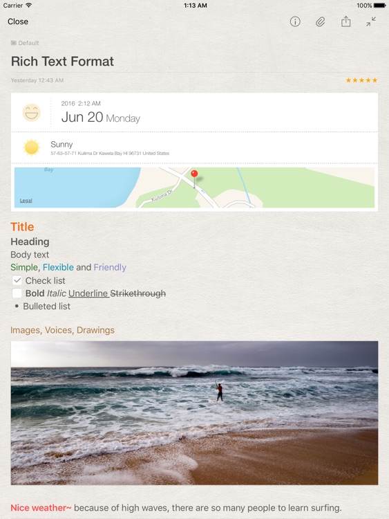 Awesome Note 2 for iPad (+To-do/Calendar/Task)