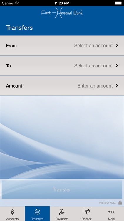 First Personal Bank Mobile Banking screenshot-4