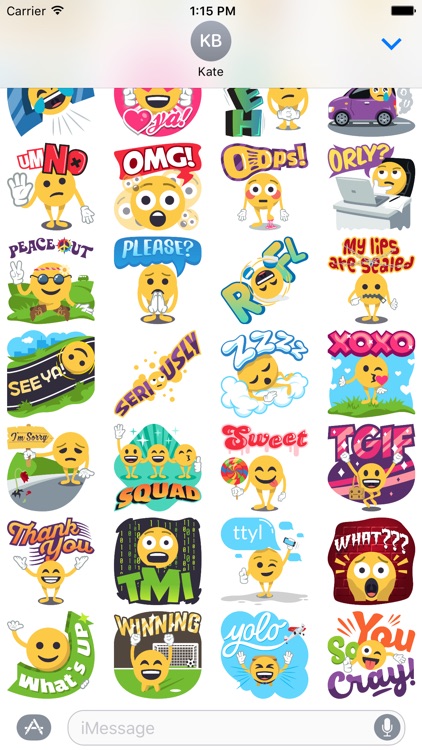 Emoji Guy: Emoji Stickers Inspired by EmojiOne