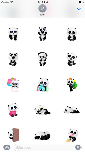 Sweet Panda Sticker(圖2)-速報App