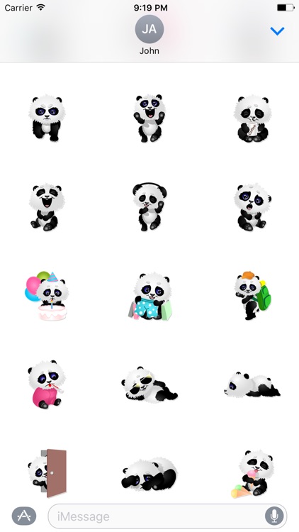 Sweet Panda Sticker