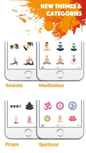 Yoga Stickers for iMessage(圖3)-速報App