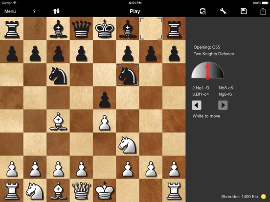 Shredder Chess for iPad на iPad