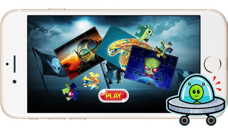 Alien Monster Jigsaw Puzzles for Kids and Toddlers screenshot-4
