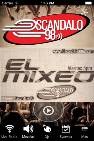 Escandalo 98 FM screenshot 3