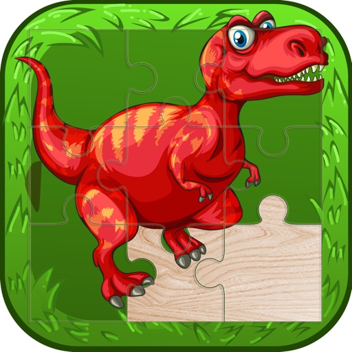 Dinosaur Jigsaw Puzzles Kids Games Free icon