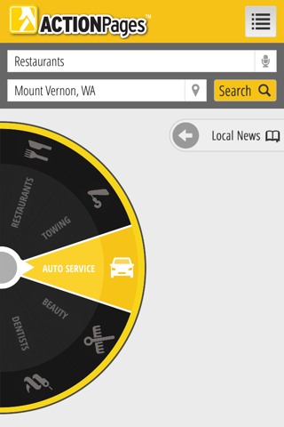 Action Pages - náhled