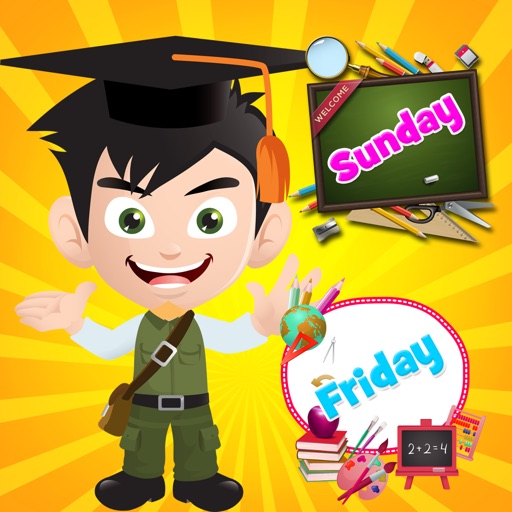 Days Of Week Learning Academy For Kids Adventure icon