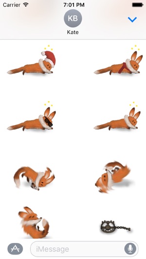 Red Fox Stickers(圖2)-速報App