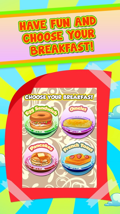 Breakfast Food Maker Kids Games (Girls & Boys) screenshot-4