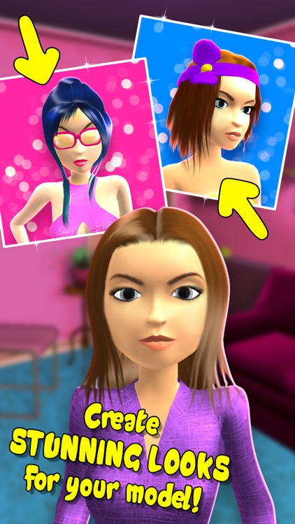 Hair Salon Makeover Games: 3D Virtual Hairstyles screenshot-3