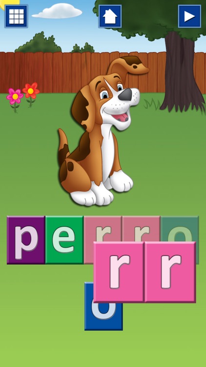 Spanish First Words with Phonics screenshot-3