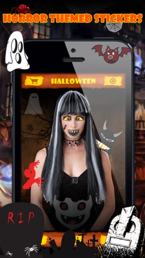 Halloween Emoji Stickers Pro - Face Photo Makeup(圖5)-速報App