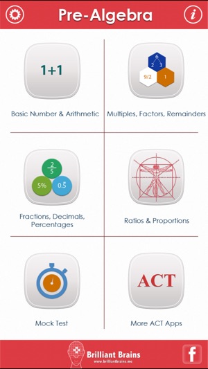 ACT Math : Pre-Algebra Lite(圖1)-速報App