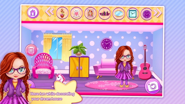 Dollhouse Games for Girls: Design Your Own House