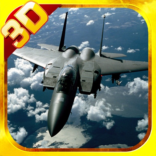 Super Thunder Fighter-Free Combat Flight Simulator Icon