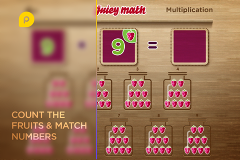 Juicy Math: Multiplication Division screenshot 3