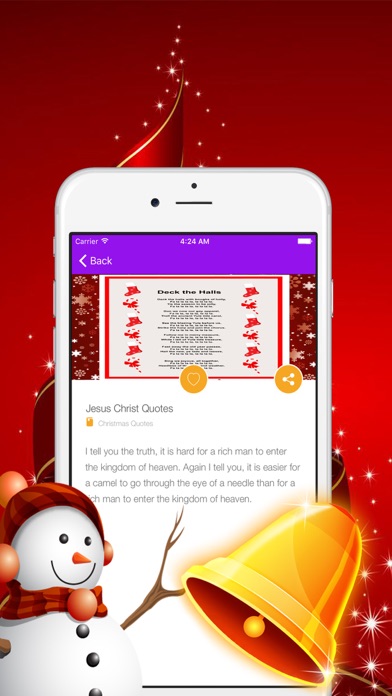 How to cancel & delete Merry Christmas Quotes Wishes & Greetings Holidays from iphone & ipad 1