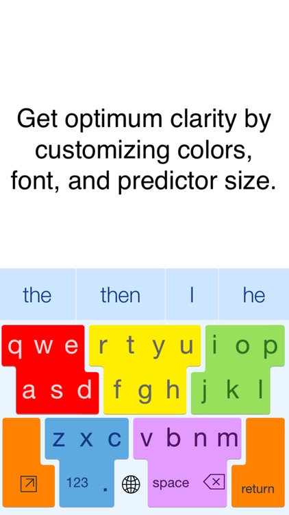 SuperKeys Accessible Keyboard with assistive keys screenshot-3
