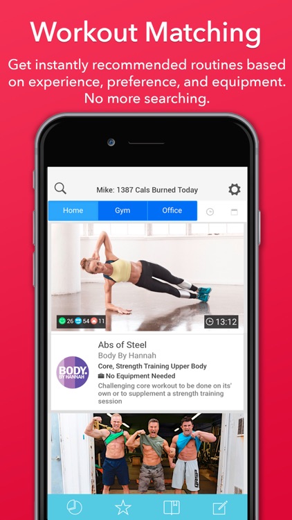 Updown Fitness - Gym & Home Personal Workout Coach screenshot-0