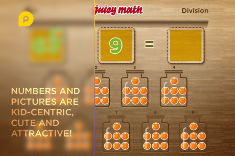 Juicy Math: Multiplication Division screenshot 4