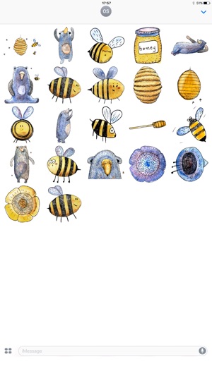 Bear & Bee! Stickers(圖2)-速報App