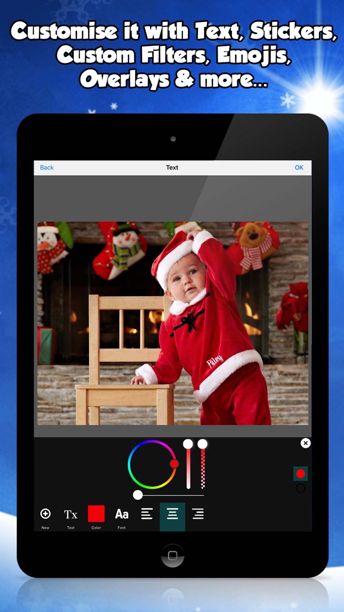 Christmas Photo Frames Editor
