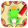 Prince Frog Game Coloring Book Free For Kids